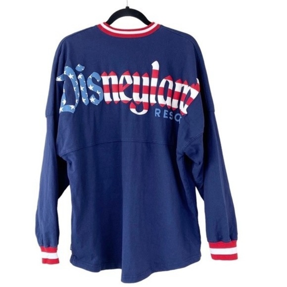Disney Tops - Disneyland Parks Americana Patriotic Spirit Jersey, NWOT